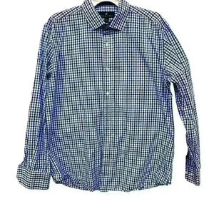 Bristol & Bull Men's Flip Cuff Button Up High quality Dress Shirt  Size Large